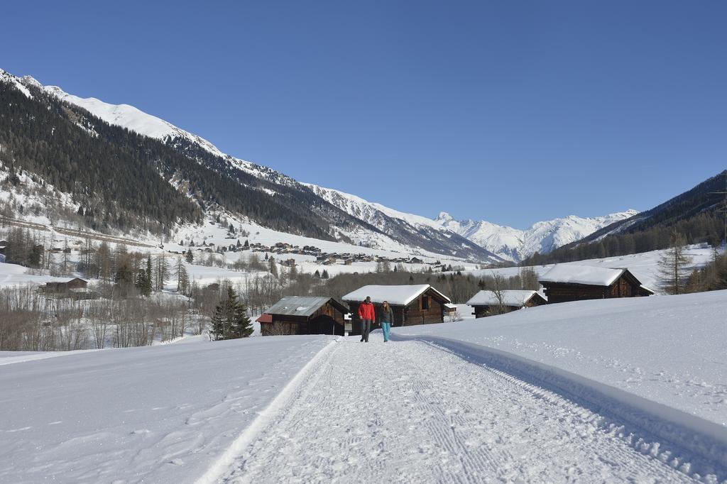 Hotel-Restaurant Drei Tannen Bellwald Kültér fotó