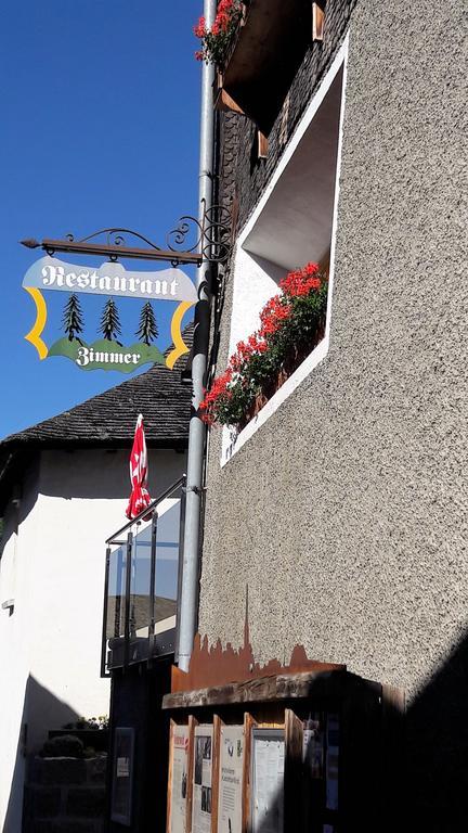 Hotel-Restaurant Drei Tannen Bellwald Kültér fotó