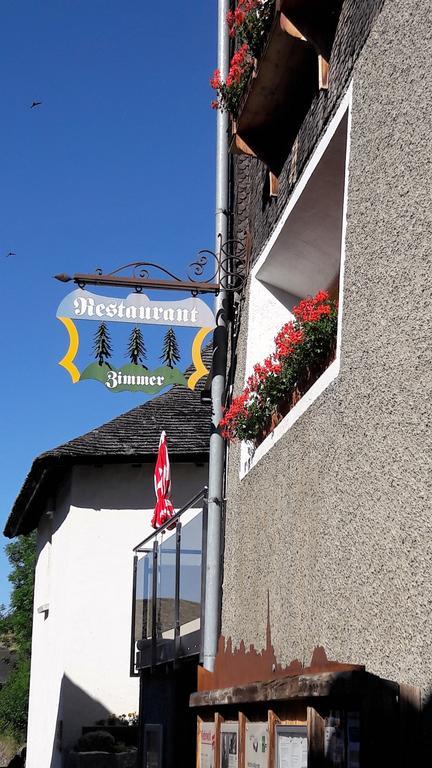 Hotel-Restaurant Drei Tannen Bellwald Kültér fotó