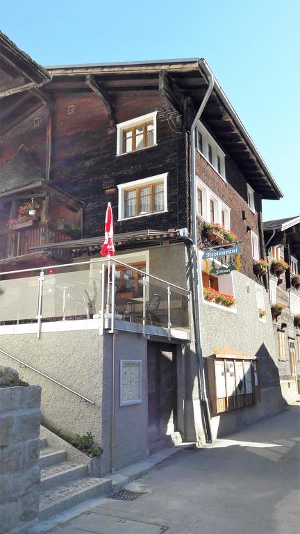 Hotel-Restaurant Drei Tannen Bellwald Kültér fotó