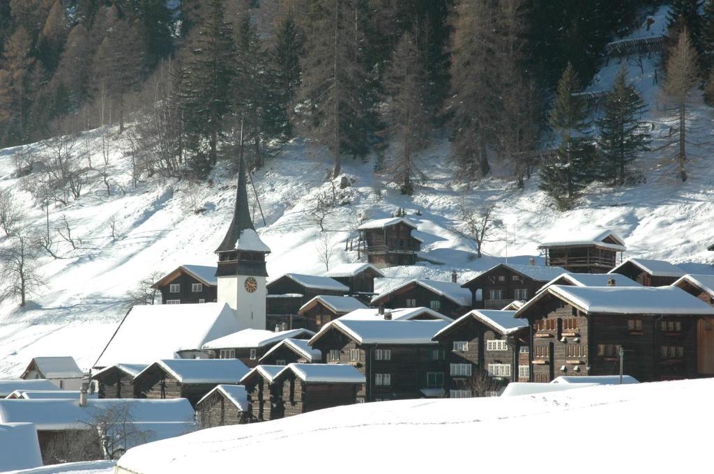 Hotel-Restaurant Drei Tannen Bellwald Kültér fotó